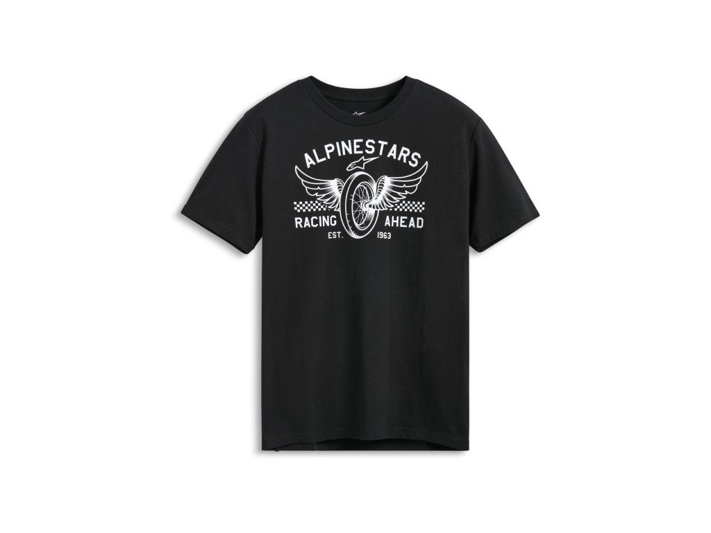 Triko HERITAGE PATCH CSF, ALPINESTARS (černá) (Velikost XL)