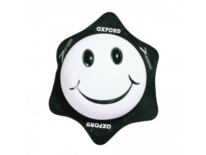 Chrániče slidery OXFORD Smiley bílé