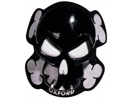 Chrániče slidery OXFORD Skull černé