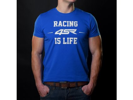 triko 4sr tshirt life blue