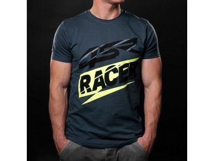 23516 tricko 4sr racer grey