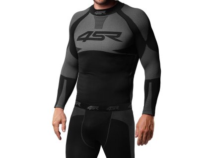 Funkční bezešvé triko 4SR Seamless black
