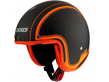 Přilba Axxis Hornet SV Royal A4 orange/black mat