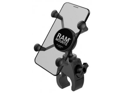 Držák na mobil X-GRIP se "SNAP-LINK TOUGH-CLAW" upínáním na řídítka pro větší mobilní telefony RAM MOUNTS