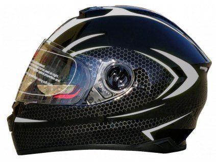 31315 integralni prilba maxx ff965 black silver