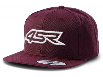 Kšiltovka 4SR Bordeaux Snapback