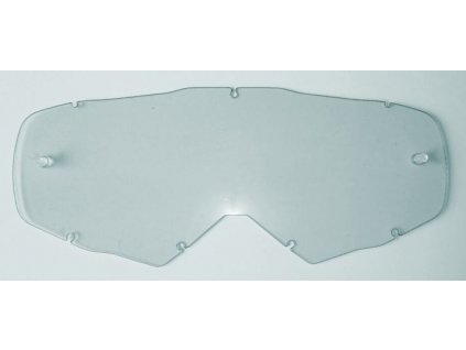 Čiré náhradní plexi do motokrosových brýlí Ozone MX DUST
