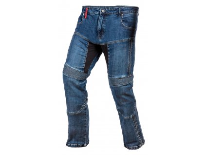 Kevlarové kalhoty AYRTON 505 seprané modré