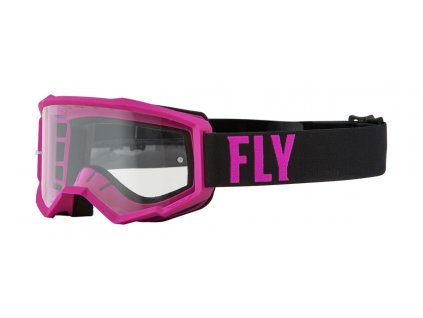 Moto brýle Fly Racing Focus pink