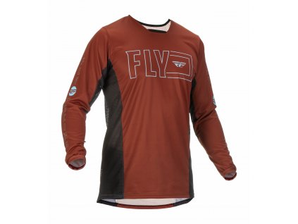 Enduro dres FLY RACING KINETIC FUEL brown