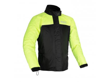 Nepromokavá bunda RAIN SEAL OXFORD černá/žlutá fluo