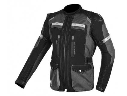 Textilní bunda Maxx 2210 black/grey