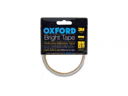 Reflexní samolepící páska Bright Tape OXFORD šedá reflexní, délka 4,5 m, šířka 10 mm
