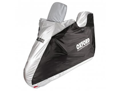 Plachta na motorku Aquatex Highscreen Scooter pro vysoké plexi OXFORD uni velikost s kufrem