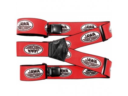 Kšandy JAWA Soft red MTHDR Suspenders