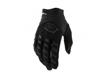 Moto rukavice AIRMATIC 100% - USA (černá)