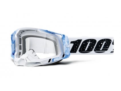 Moto brýle 100% RACECRAFT Mixos, čiré plexi