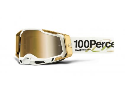 Moto brýle 100% RACECRAFT SUCCESSION, true zlaté plexi