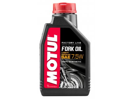 Tlumičový olej MOTUL FORK OIL Factory Line Medium/ Light 7,5W 1 l