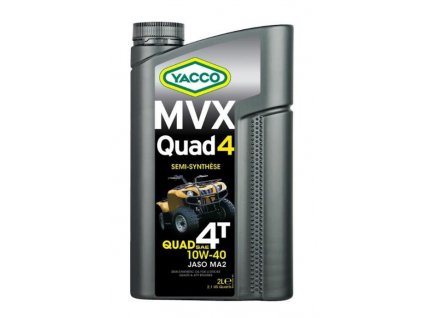Motorový olej YACCO MVX QUAD 4T 10W40 YACCO 2l