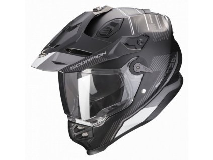 Přilba SCORPION ADF-9000 AIR DESERT mat  + pinlock, kouřové plexi ZDARMA