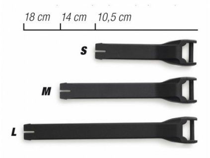 Pásek FORMA GH strap černý (Velikost L)