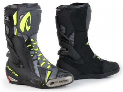 Boty FORMA PHANTOM černo/šedo/fluo žluté