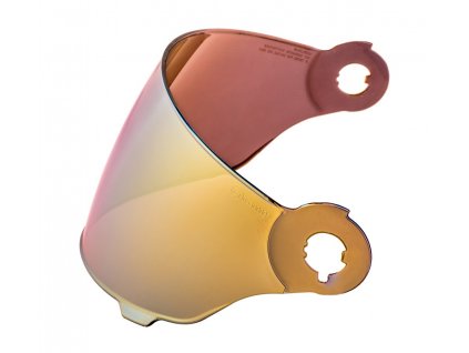 Plexi pro přilby Fibre CASSIDA (zrcadlové zlaté, antifog)