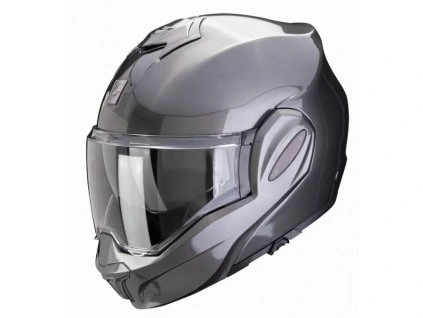 41166 41166 prilba scorpion exo tech evo pro solid metal grey