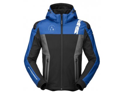 Textilní bunda HOODIE WARRIOR 2024 SPIDI blue