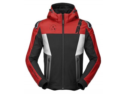 Textilní bunda HOODIE WARRIOR 2024 SPIDI red