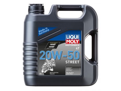 Minerální motorový olej 4T 20W50 Street LIQUI MOLY 4l
