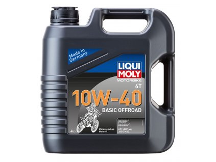 Plně syntetický motorový olej 4T 10W40 LIQUI MOLY Basic Offroad 4l