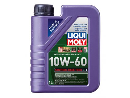 Plně syntetický motorový olej LIQUI MOLY GT1 10W60 1L