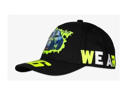 Dětská fanouškovská kšiltovka VR46 - Valentino Rossi s motivem WRT