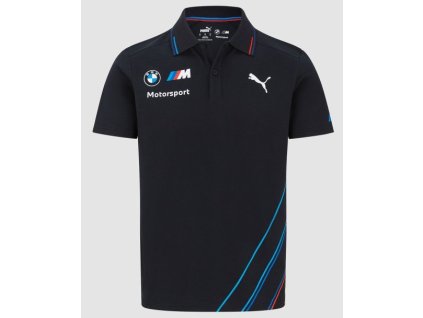 Týmová polokošile BMW Motorsport tmavě modrá