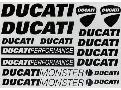 45704 1 samolepky ducati cerne