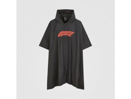 Černá pláštěnka s logem Formule 1