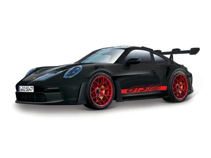RC model auta Porsche 911 GT3 RS, černé, 2,4 GHz, USB, Premium 1:24