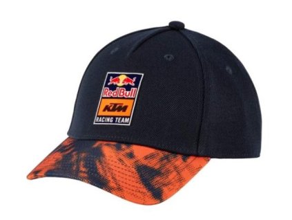 Dětská kšiltovka se zahnutým kšiltem KTM Red Bull Racing GRID tmavě modrá