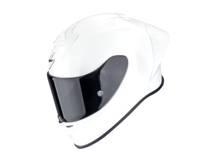 Helma SCORPION EXO-R1 EVO II AIR solid perleťově bílá  + pinlock, kouřové plexi ZDARMA