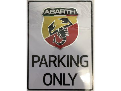 49076 1 49076 1 cedule abarth parking only