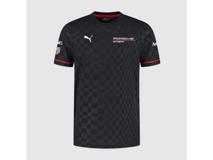 Týmové tričko Porsche Motorsport s logy sponzorů