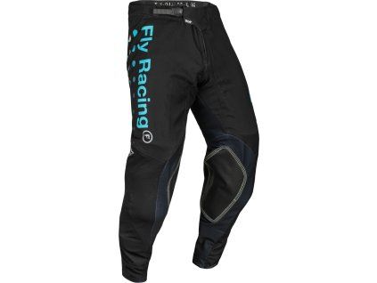 Kalhoty FLY RACING EVOLUTION DST. USA 2024 (černá/modrá) (Velikost 38)