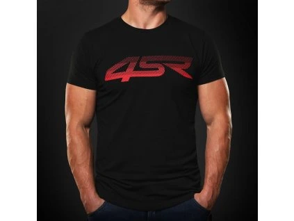 55181 tricko 4sr lines black