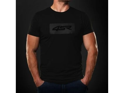 55193 tricko 4sr logo carbon black