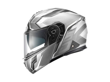 Vyklápěcí přilba Kappa KV50 ESCALADE silver mat (Varianta -_XS__(54))