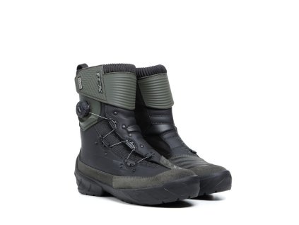 Boty TCX INFINITY 3 MID WP černo/zelené (Velikost 38)