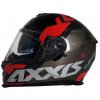 Přilba Axxis Eagle Diagon D1 lesk red/brown  + sluneční clona zdarma