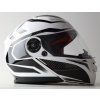 31306 1 vyklapeci prilba maxx ff950 black white